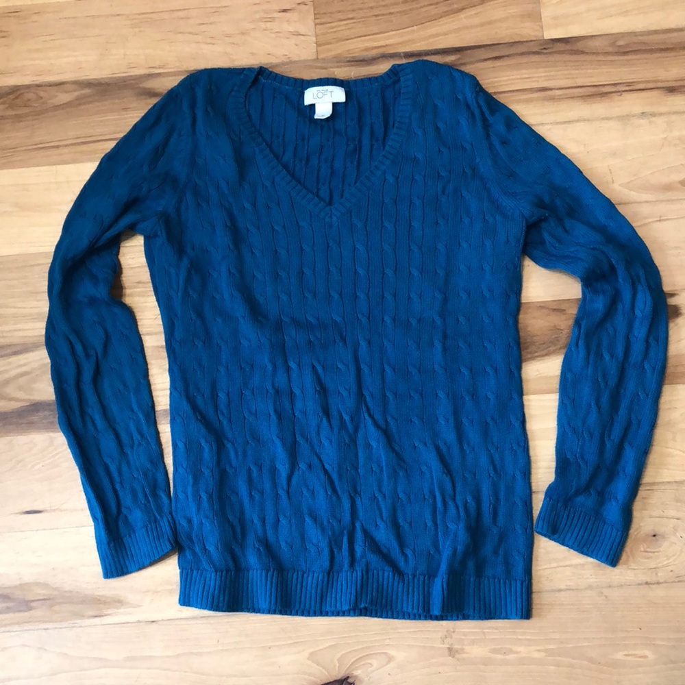 Loft v-neck sweater